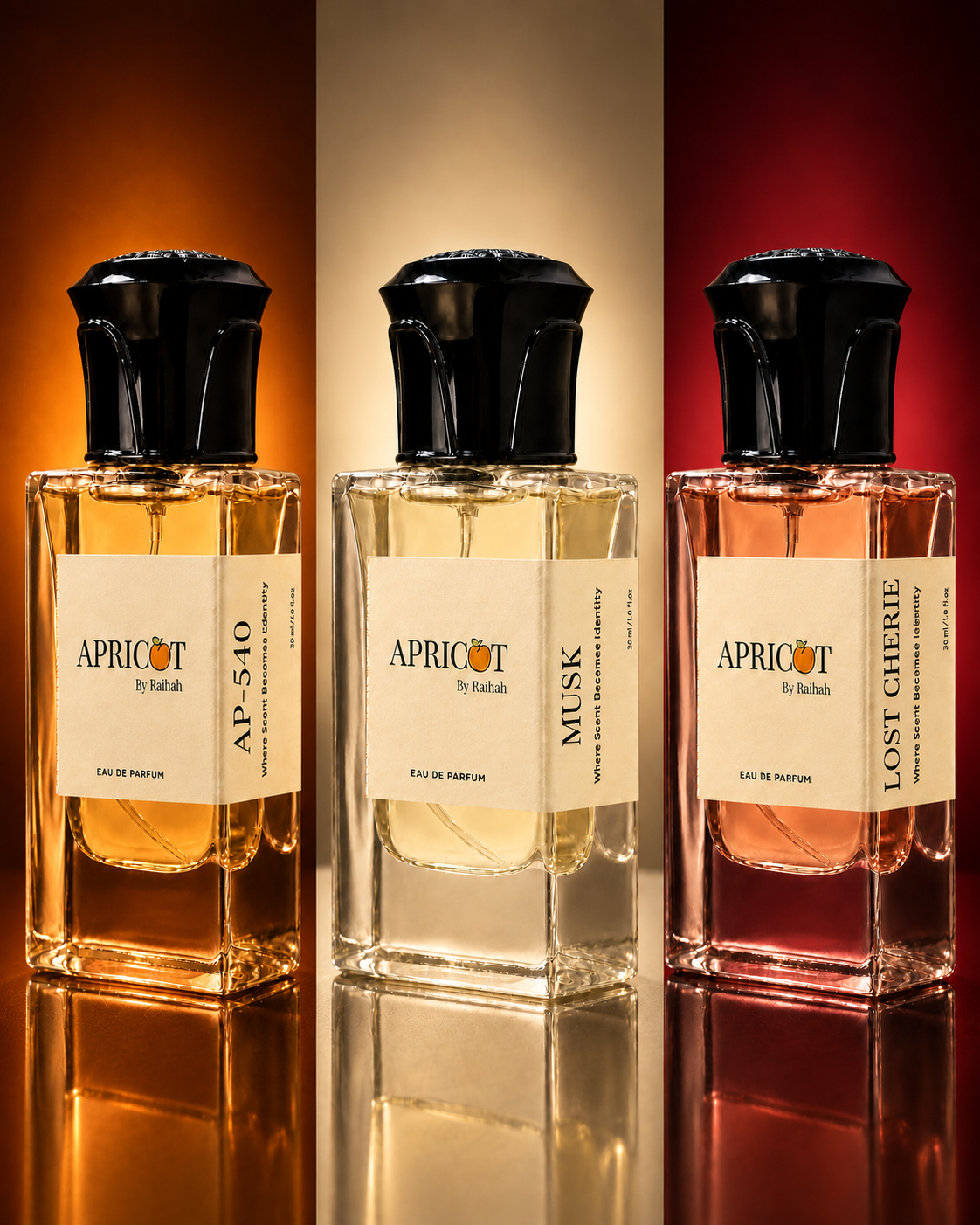 Apricot Unisex Combo featuring AP-540, Musk and Lost Cherie