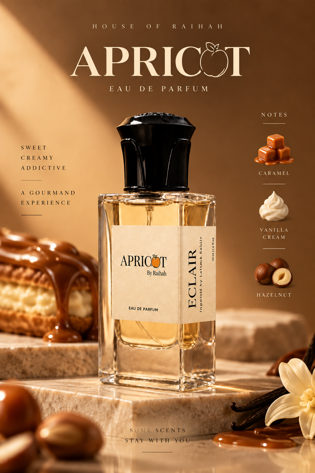 Eclair scent notes image