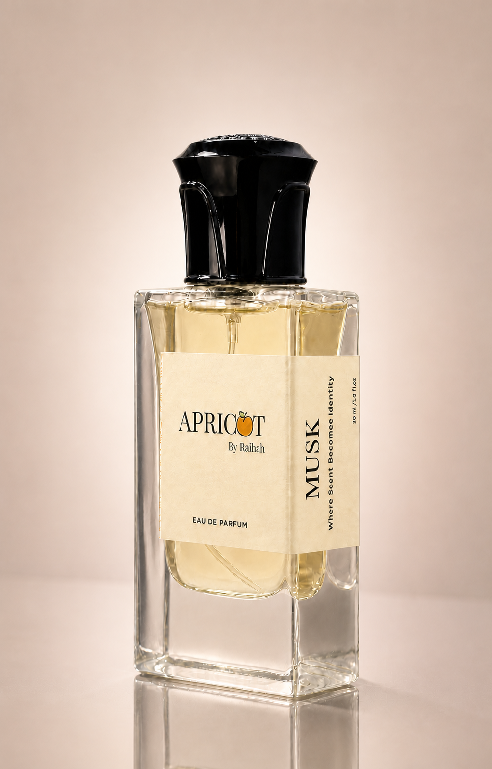 Musk eau de parfum bottle