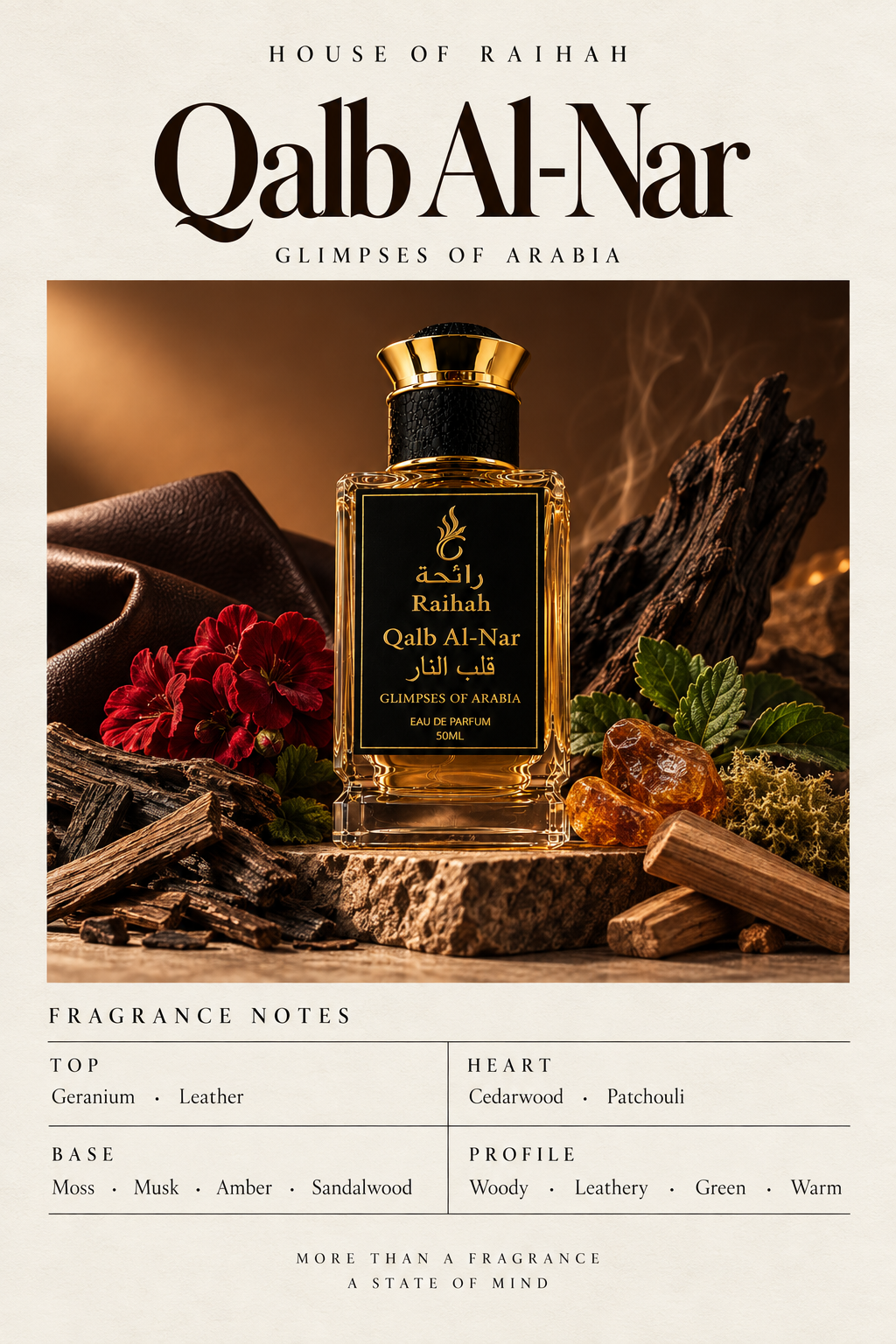 Qalb Al Nar fragrance notes